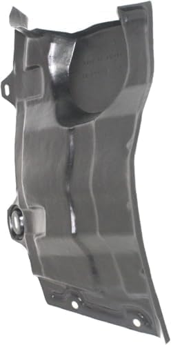 Set of 3 Center Front Engine Splash Shields Left Driver & Right Passenger Side for 2002-2006 Nissan Altima & 2004-2008 Maxima