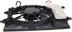 Front A/C Condenser Cooling Fan Assembly for 2011-2015 Hyundai Elantra, 2014 Kia Forte & More