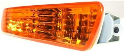 Set of 2 Front Turn Signal Lamps Plastic Left Driver & Right Passenger Side for 1994-1995 Honda Accord