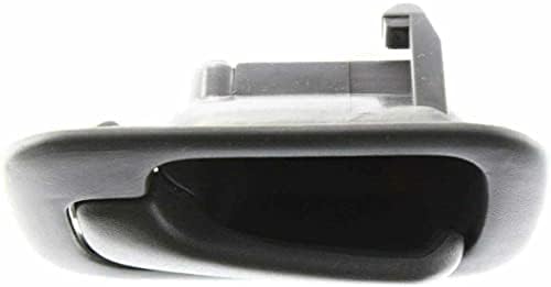 Front or Rear Interior Door Handle Gray Plastic Left Driver Side for 1992-1995 Honda Civic