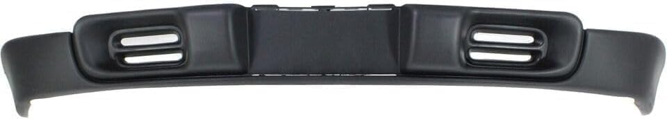 2-Piece Front Bumper Kit: Primed Bumper Steel & Textured Lower Valance for 1982-1991 GMC S15, 1982-1994 Chevrolet S10 & More