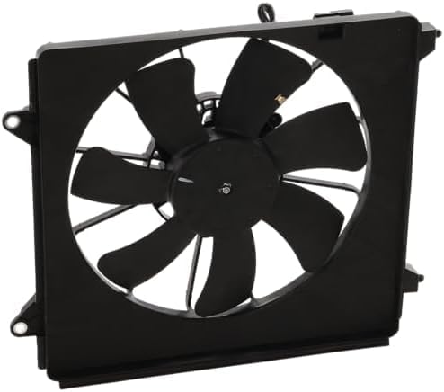 Front A/C Condenser Cooling Fan Assembly for 2008-2012 Honda Accord, 2009-2014 Acura TSX & More