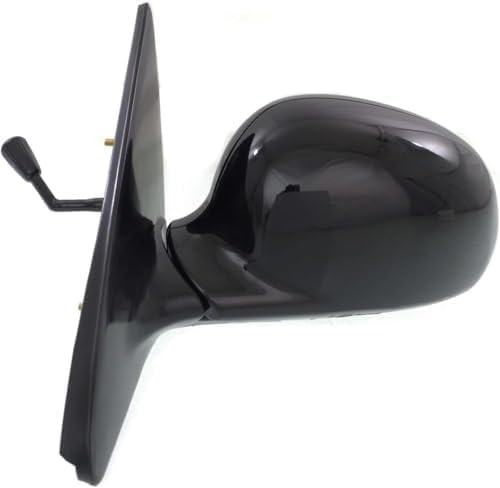 Set of 2 Front Mirror Manual Folding Non-heated Primed Plastic Left Driver & Right Passenger Side for 1992-1995 Honda Civic