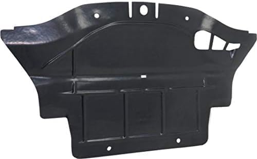 WEST DEKLE Automotive Front Engine Splash Shield Under Cover Center | Direct Replacement for 2015-2023 Dodge Charger 2017-2023 Challenger | CH1228143 68214816AA-PFM Engine Splash Guard