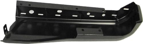 Step Bumper, Powdercoated Black Face Bar Only LH For 2015-2020 Ford F-150