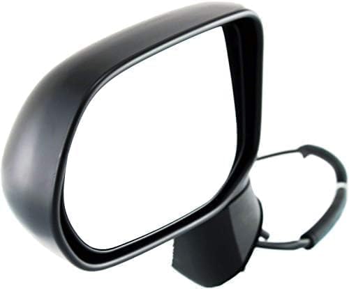 Front Power Mirror Manual Folding Heated Primed Left Driver Side for 2006-2011 Honda Civic