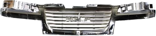 Front Grille Chrome Shell/black Insert, Chrome Shell with Black Insert for 2004-2012 GMC Canyon