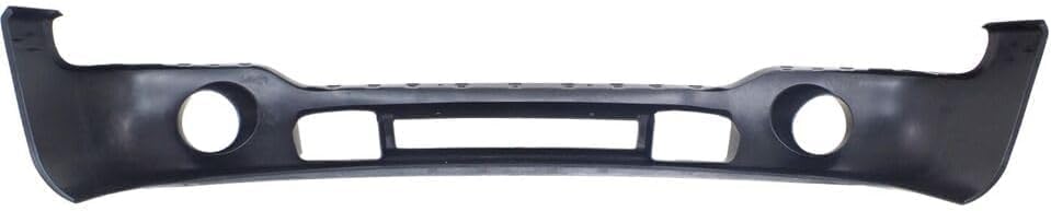 Front Primed Bumper Cover, 2003-2007 (Classic) SLE Model, With Fog Light Holes, Without Parking Aid Sensor Holes