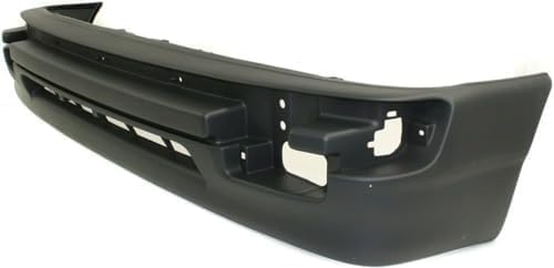 4-Piece Front Bumper Kit: Chrome Bumper, Textured Lower Valance & Signal Light (Left & Right) for 1998-2000 Toyota Tacoma
