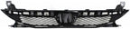 2-Piece Front Bumper Cover Kit: Bumper Cover & Primed Grille Shell and Insert Plastic, Sedan for 2009-2011 Honda Civic