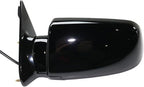 Front Power Mirror Manual Folding Non-heated Primed Plastic Left Driver Side for 1988-1999 GMC K1500, 1988-1999 Chevrolet C1500 & More