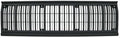 Front Grille + Headlight Door Bezels Primed Left Driver & Right Passenger Side for 1991-1996 Jeep Cherokee & 1991-1992 Comanche