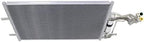 Front A/C Condenser Aluminum Core for 2004-2009 Mazda 3 & 2006-2010 5