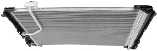 Front A/C Condenser Aluminum Core for 2008-2015 Mercedes-Benz C-Class, 2010-2017 E-Class & More