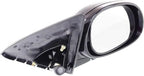 Set of 2 Front Mirror Manual Folding Non-heated Primed Plastic Left Driver & Right Passenger Side for 1992-1995 Honda Civic