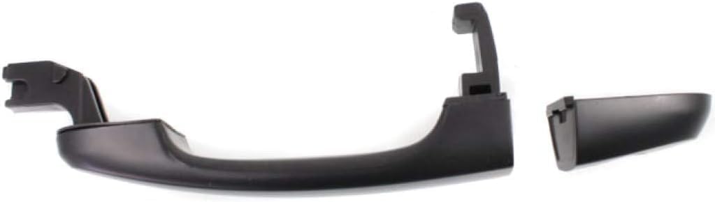 Front Exterior Door Handel + Cover Primed Left Driver Side for 2004-2009 Kia Spectra & 2005-2009 Spectra5