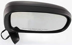 Front Power Mirror Manual Folding Non-heated Textured Plastic Right Passenger Side for 1991-1997 Toyota Previa