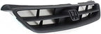 Front Grille Primed Shell and Insert Plastic for 1998-2000 Honda Accord
