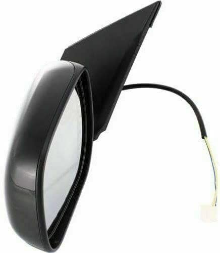 Driver Side Mirror, Power Adjust, Non-Heated, Manual Folding, Paintable, No Signal Light, No Memory, No Puddle Light, No Auto-Dim, No Blind Spot Feature For 2006-2008 Toyota RAV4
