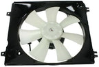 Front Radiator & A/C Condenser Cooling Fan Assembly Plastic for 2008-2009 Honda Accord