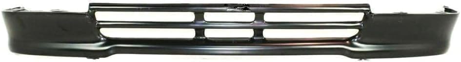 2-Piece Front Bumper Kit: Bumper Chrome Face Bar & Primed Lower Valance Panel Steel for 1992-1995 Toyota Pickup