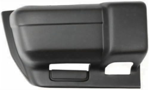 Front and Rear, Driver and Passenger Side Bumper End, Textured Plastic For Jeep Cherokee 1997-2001