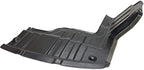 Set of 2 Front Engine Splash Shield Plastic Left Driver & Right Passenger Side for 2012-2013 Kia Rio
