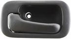 Front or Rear Interior Door Handle Gray Plastic Left Driver Side for 1992-1995 Honda Civic