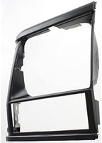 3-Piece Front Grille Kit: Grille & Primed Headlight Door Bezels (Left & Right) for 1991-1996 Jeep Cherokee & 1991-1992 Comanche