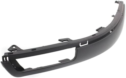 Front, Passenger Side Bumper Trim, Black, Main Bumper Molding For 2001-2005 Volkswagen Passat