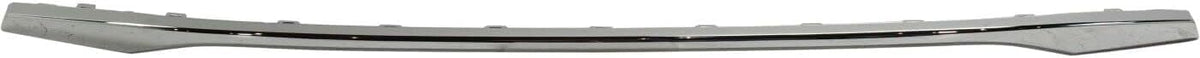 5-Piece Front Bumper Cover Kit: Primed Bumper Cover, Lower Grille, Chrome Molding & Textured Fog Light Cover (Left & Right) for 2013-2015 Honda Civic