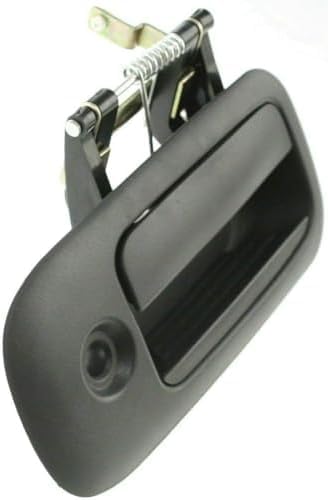 Exterior Rear Outside Sliding Door Handle with Key Hole Textured Right Passenger Side for 1996-2009 GMC Savana 1500, 1996-2009 Savana 2500 & More