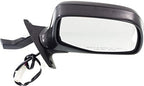 Set of 2 Front Power Mirror Manual Folding Non-heated Paddle Style Chrome Right Passenger & Left Driver Side for 1992-1997 Ford F-250, 1992-1996 Bronco & More