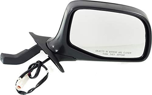 Set of 2 Front Power Mirror Manual Folding Non-heated Paddle Style Chrome Right Passenger & Left Driver Side for 1992-1997 Ford F-250, 1992-1996 Bronco & More