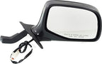 Set of 2 Front Power Mirror Manual Folding Non-heated Paddle Style Chrome Right Passenger & Left Driver Side for 1992-1997 Ford F-250, 1992-1996 Bronco & More