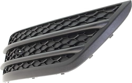 Front Bumper Outer Grille Textured Right Passenger Side for 2016-2018 Honda Pilot