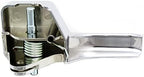 Set of 2 Front Interior Door Handle Chrome Left Driver & Right Passenger Side, without Door Lock Hole for 2007-2011 Ford Edge & 2007-2011 Lincoln MKX