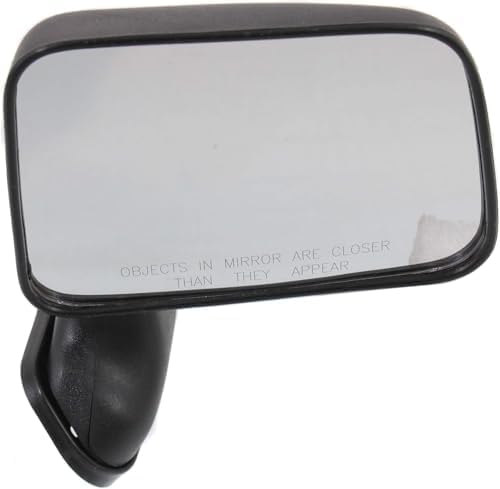 Set of 2 Front Mirrors Manual Folding Non-heated Textured Right Passenger & Left Driver Side for 1989-1995 Toyota Pickup