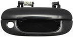 Set of 2 Front Exterior Door Handle Smooth Black with Keyhole Right & Left Side for 1994-2001 Dodge Ram 1500, 1994-2002 Ram 2500 & More