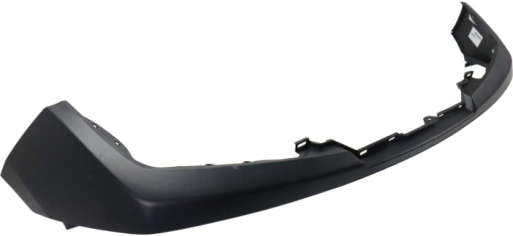 4-Piece Front Bumper Kit: Bumper Primed Upper Cover Steel, Lower Valance & Fog Lamp Cover (Left & Right) for 2005-2017 Nissan Frontier