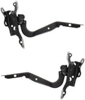 Set of 2 Front Hood Hinge Assembly Steel Left Driver & Right Passenger Side for 2008-2015 Scion xB