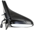 Set of 2 Front Power Mirror Manual Adjust Non-folding and Heated Textured Right Passenger & Left Driver Side for 1996-2000 Honda Civic