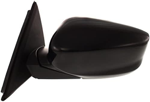 Front Power Mirror Manual Folding Non-heated Primed Plastic Left Driver Side for 2008-2012 Honda Accord
