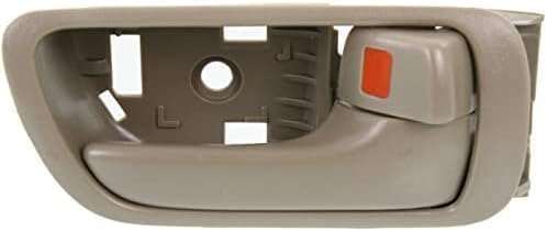 Set of 4 Front or Rear Interior Door Handle without Door Lock Hole Left Driver & Right Passenger Side for 2002-2006 Toyota Camry