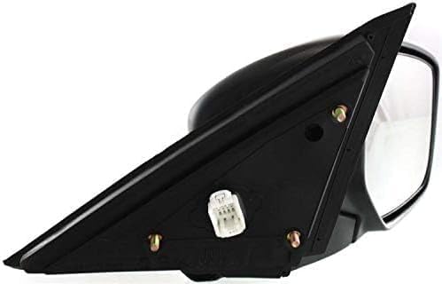 Set of 2 Front Power Mirrors Manual Folding Non-heated Primed Left Driver & Right Passenger Side for 2008-2012 Honda Accord