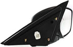 Set of 2 Front Power Mirrors Manual Folding Non-heated Primed Left Driver & Right Passenger Side for 2008-2012 Honda Accord