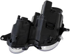 Set of 2 Front Head Light Assembly Plastic Left Driver & Right Passenger Side for 2007-2009 Mercedes-Benz E-Class