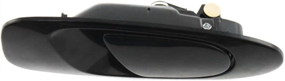 Rear Exterior Door Handle Smooth Black Left Driver Side for 1992-1995 Honda Civic