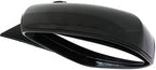 Set of 2 Front Power Mirror Manual Folding Heated Primed Plastic Right Passenger & Left Driver Side for 2016-2017 Toyota Camry