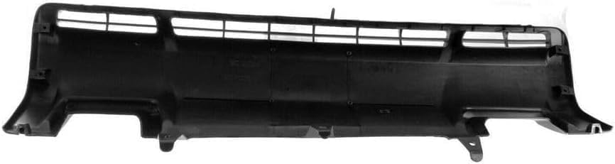 4-Piece Front Bumper Kit: Bumper Chrome Face Bar Steel, Primed Upper Cover, Textured Lower Valance Panel & Grille Assembly for 2010-2013 Toyota Tundra